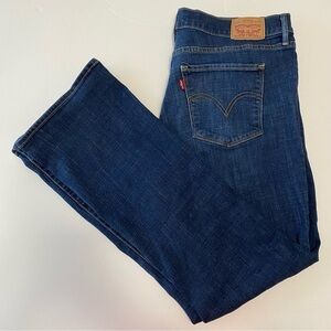 Levi's‎ Women's Classic Bootcut Denim Blue Jeans 16 36x30 Western Boho Workwear